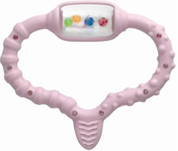 Стимулятор для прорезывания временных зубов Curababy girl